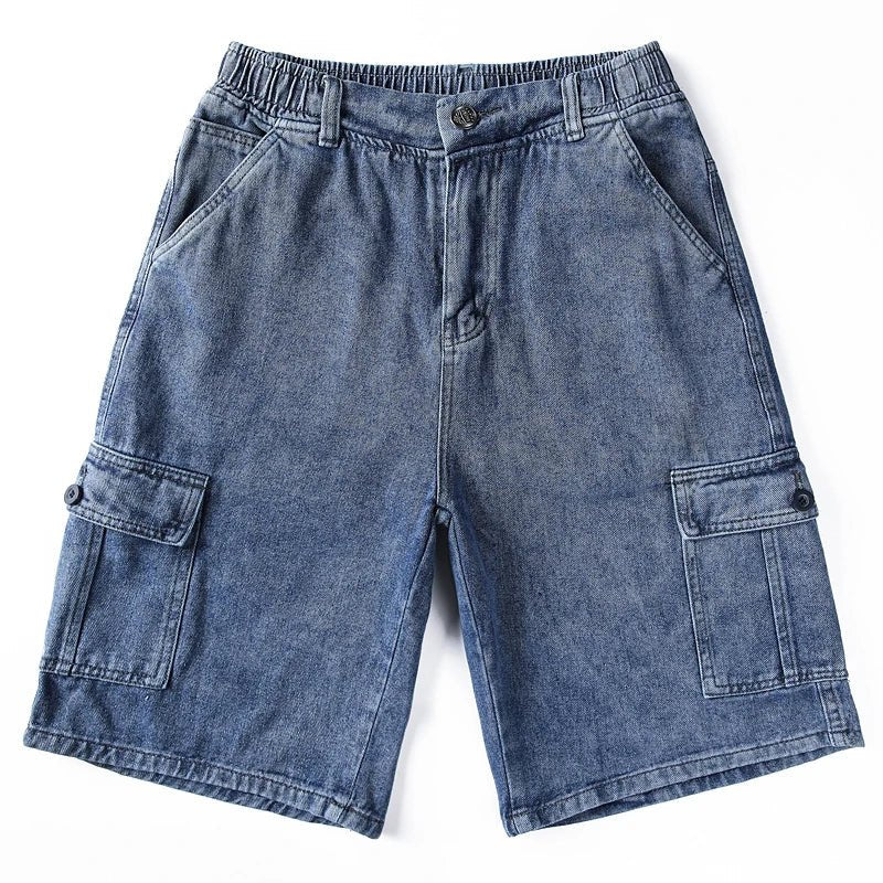 Bradford Denim Cargo Shorts - Preston & Bradford