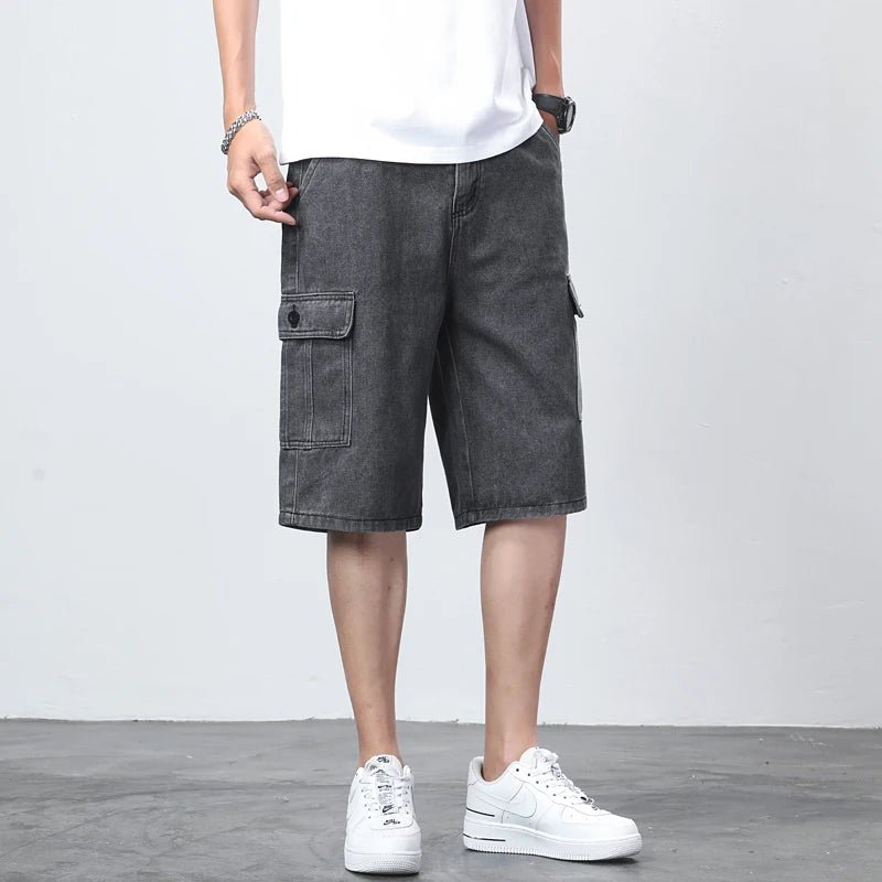 Bradford Denim Cargo Shorts - Preston & Bradford