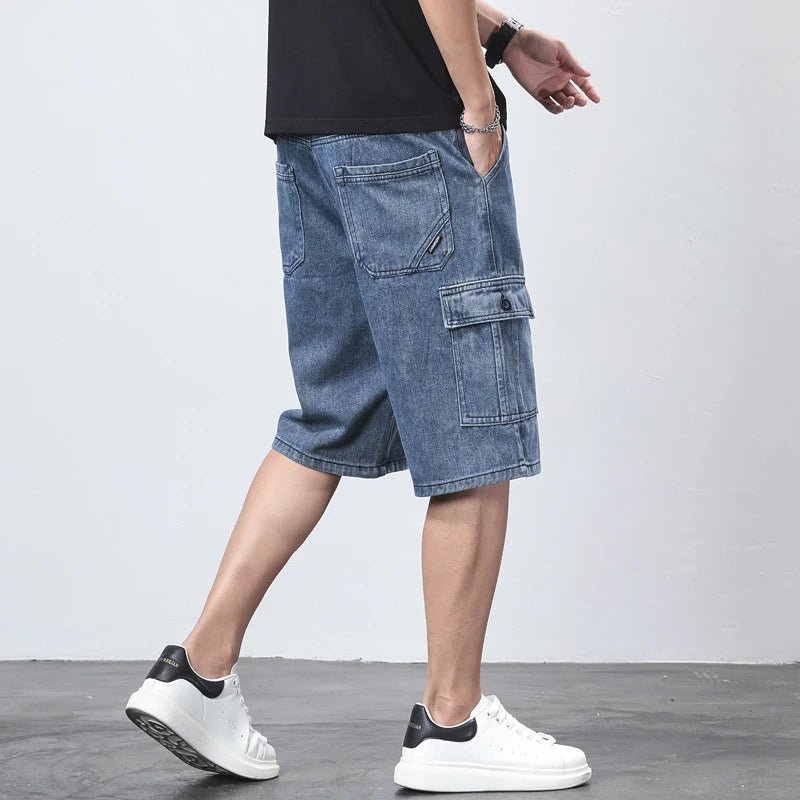 Bradford Denim Cargo Shorts - Preston & Bradford