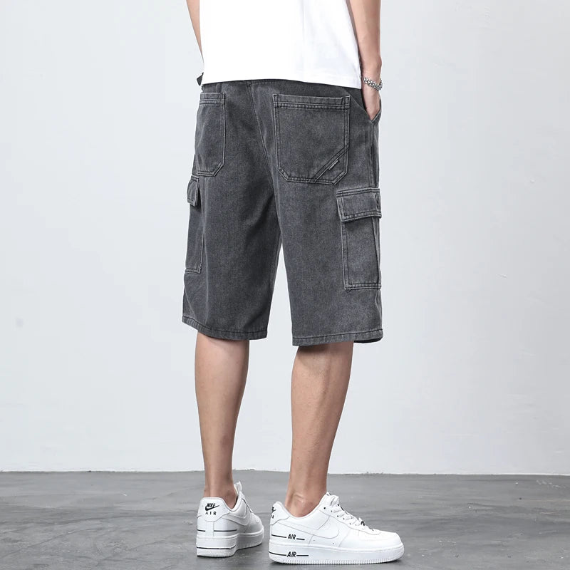 Bradford Denim Cargo Shorts - Preston & Bradford