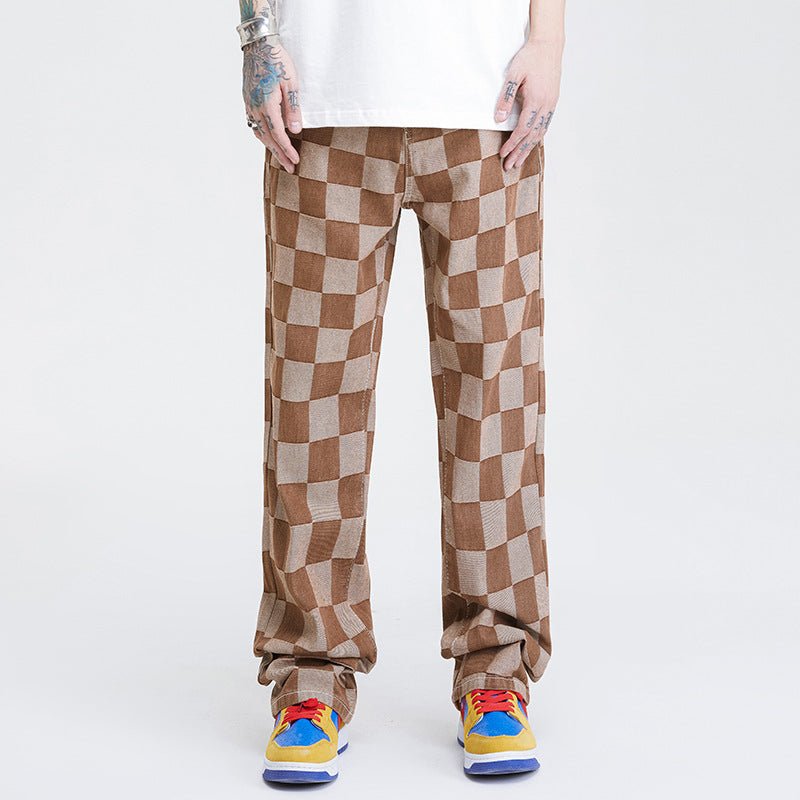 Bradford Denim Checkered Pants - Preston & Bradford