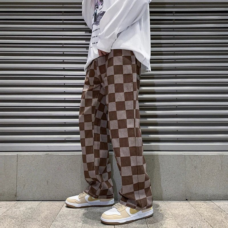 Bradford Denim Checkered Pants - Preston & Bradford