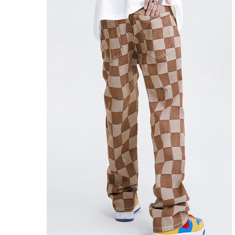 Bradford Denim Checkered Pants - Preston & Bradford