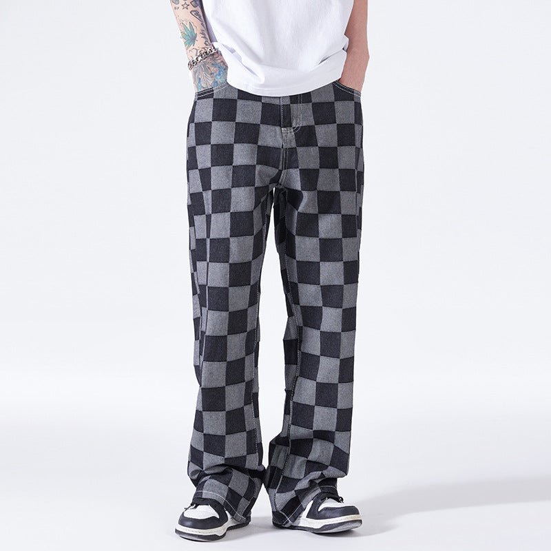 Bradford Denim Checkered Pants - Preston & Bradford