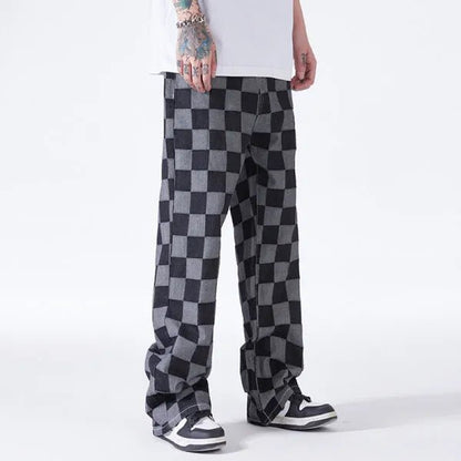 Bradford Denim Checkered Pants - Preston & Bradford