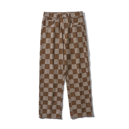 Bradford Denim Checkered Pants - Preston & Bradford