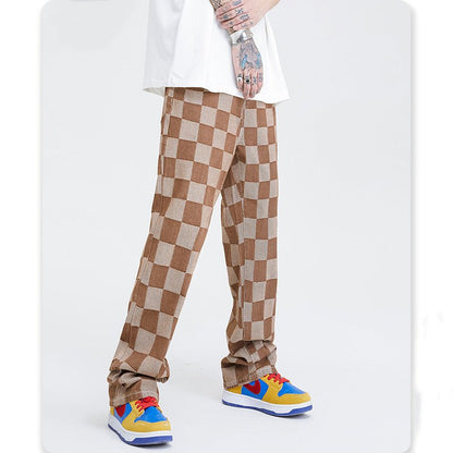 Bradford Denim Checkered Pants - Preston & Bradford