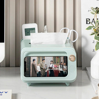 Retro TV Tissue and Phone Organizer - Preston & Bradford