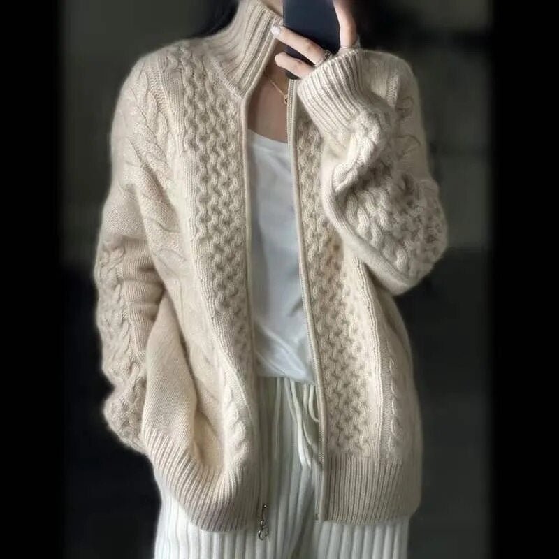 Cloudsoft Wool Cardi - Preston Peak