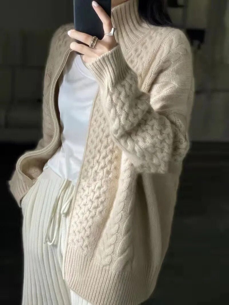 Cloudsoft Wool Cardi - Preston Peak