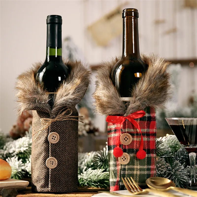 Festive Frock Bottle Wrap Set - Preston Peak