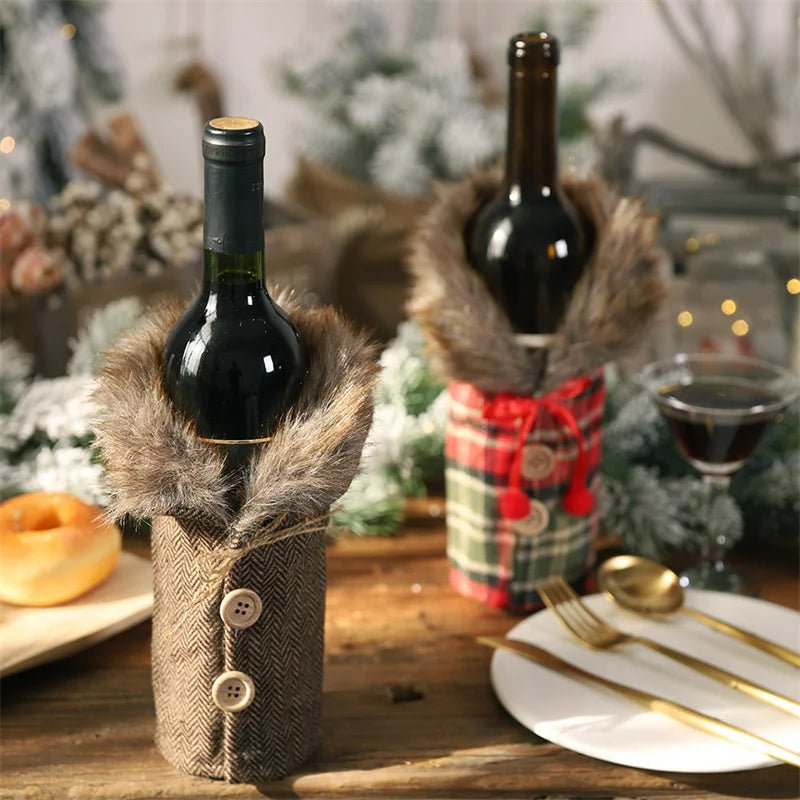 Festive Frock Bottle Wrap Set - Preston Peak