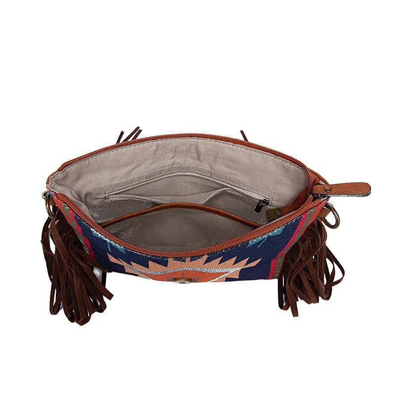 Navajo Spirit Fringe Shoulder Bag - Preston Peak