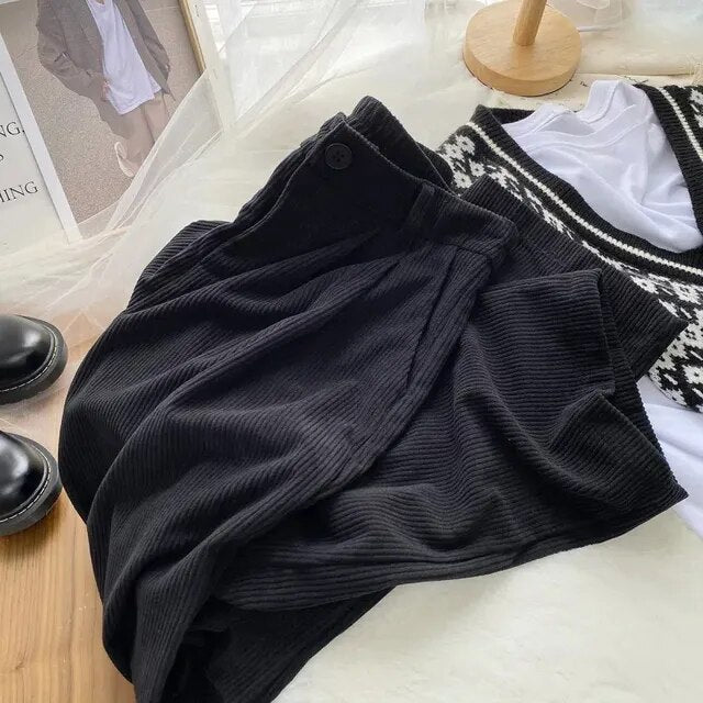 RetroRide Corduroy Trousers - Preston Peak