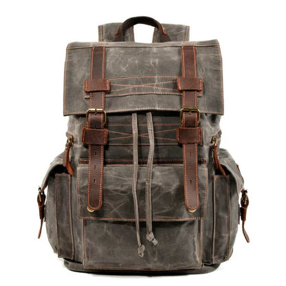 The Adventurer Waxed Canvas Backpack - Preston Peak