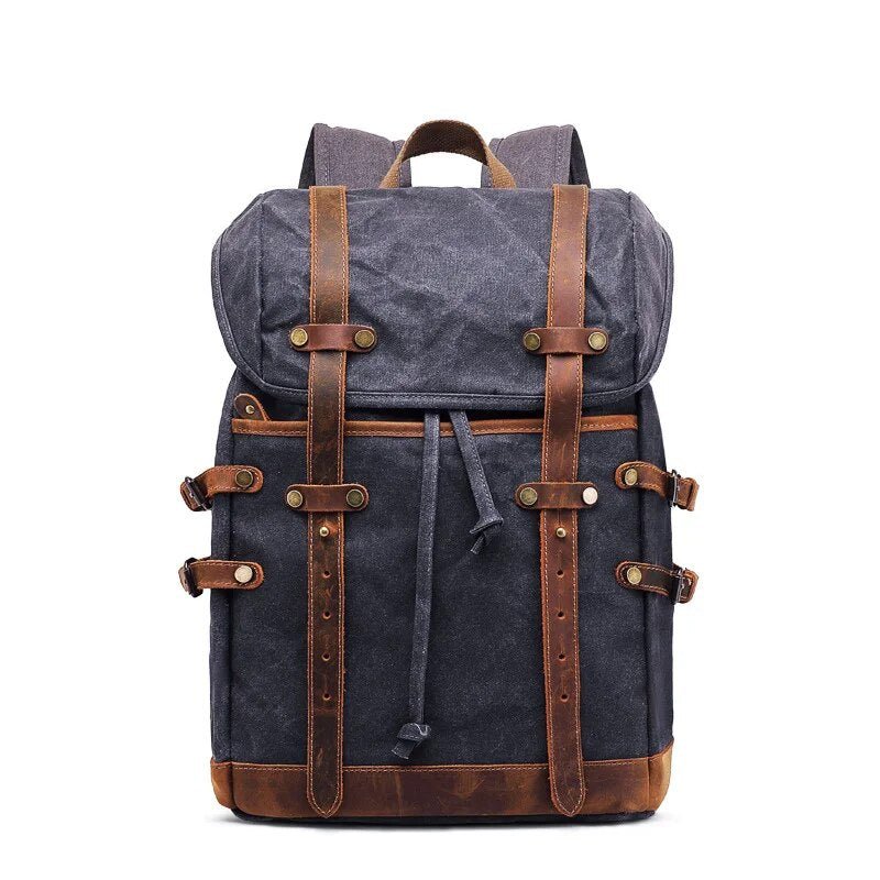 The Wayfarer Waxed Canvas Backpack - Preston Peak