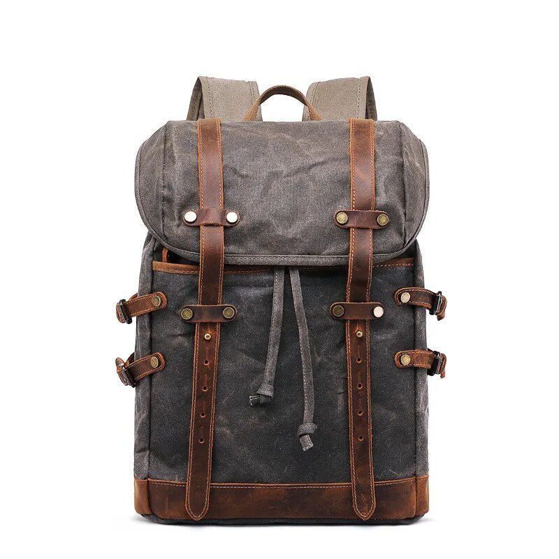 The Wayfarer Waxed Canvas Backpack - Preston Peak