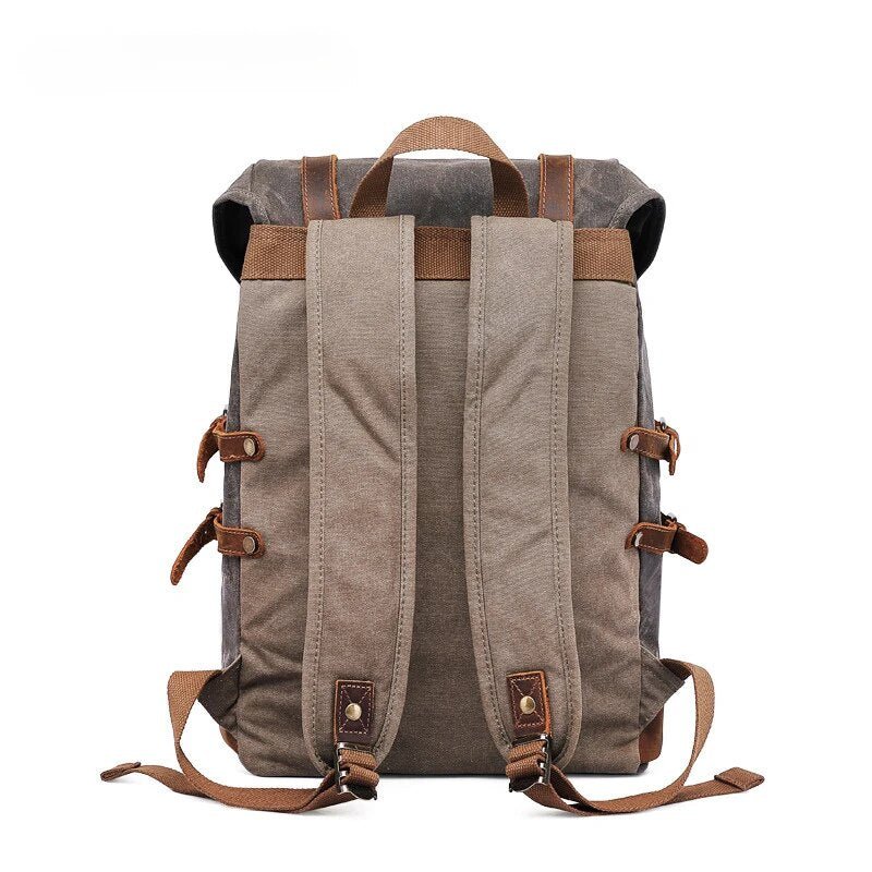 The Wayfarer Waxed Canvas Backpack - Preston Peak