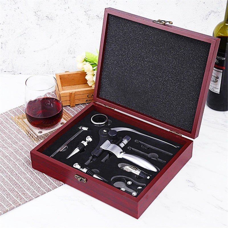 Vintner Deluxe Bottle Opener & Accessory Ensemble - Preston Peak