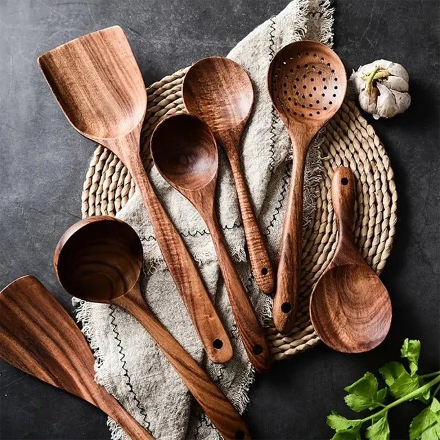 WoodWise Artisan Utensil Set - Preston Peak