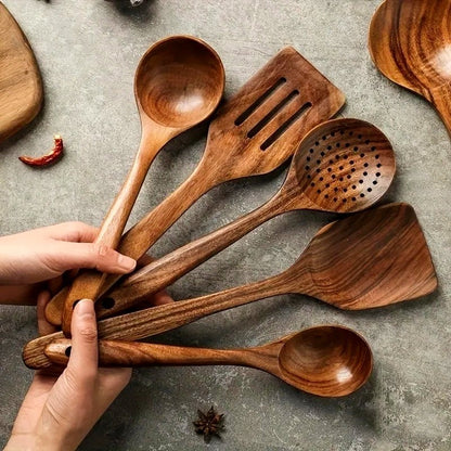 WoodWise Artisan Utensil Set - Preston Peak