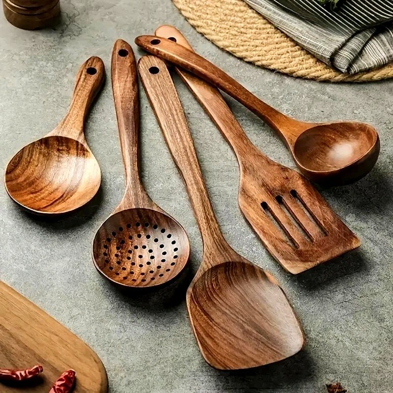 WoodWise Artisan Utensil Set - Preston Peak