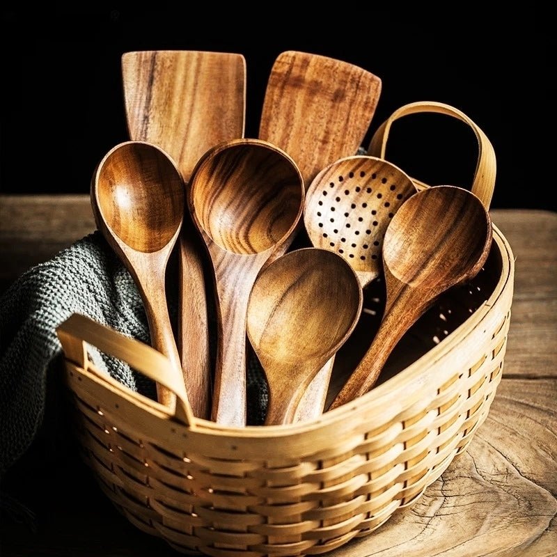 WoodWise Artisan Utensil Set - Preston Peak